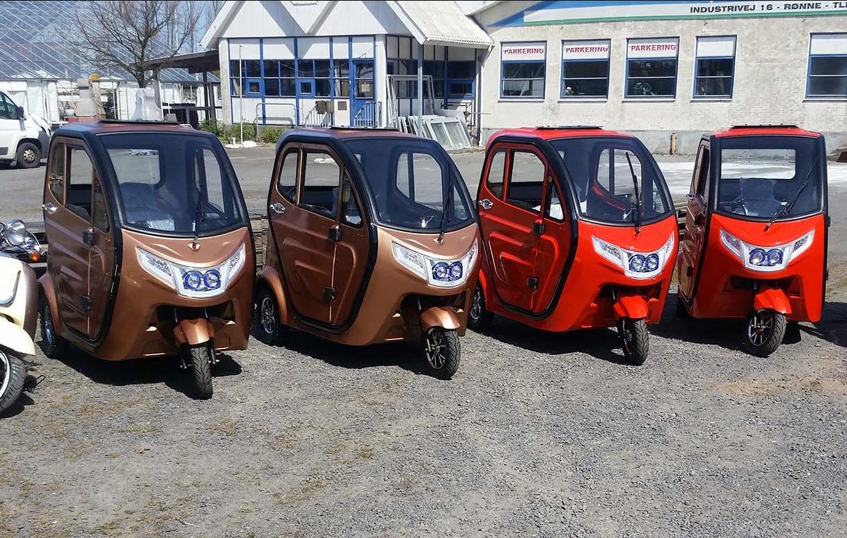 Danmarks første El Tuk Tuk.