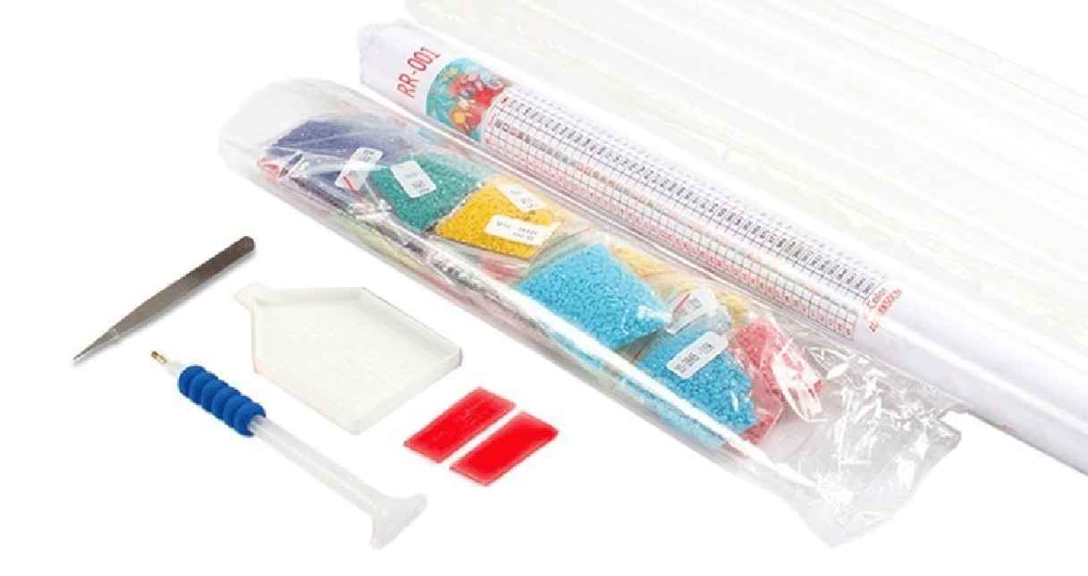 Webshop med salg af diamond paint og tilbehør