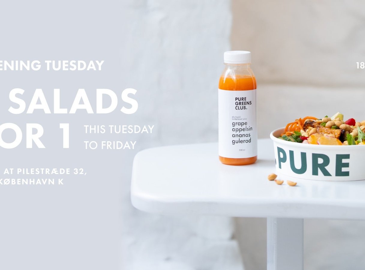 Pure Greens Club Salat-kæde søger investor