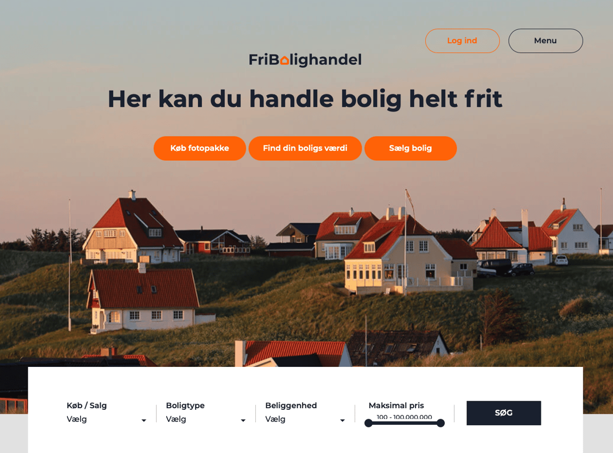 Fribolighandel søger udvikler/investor.