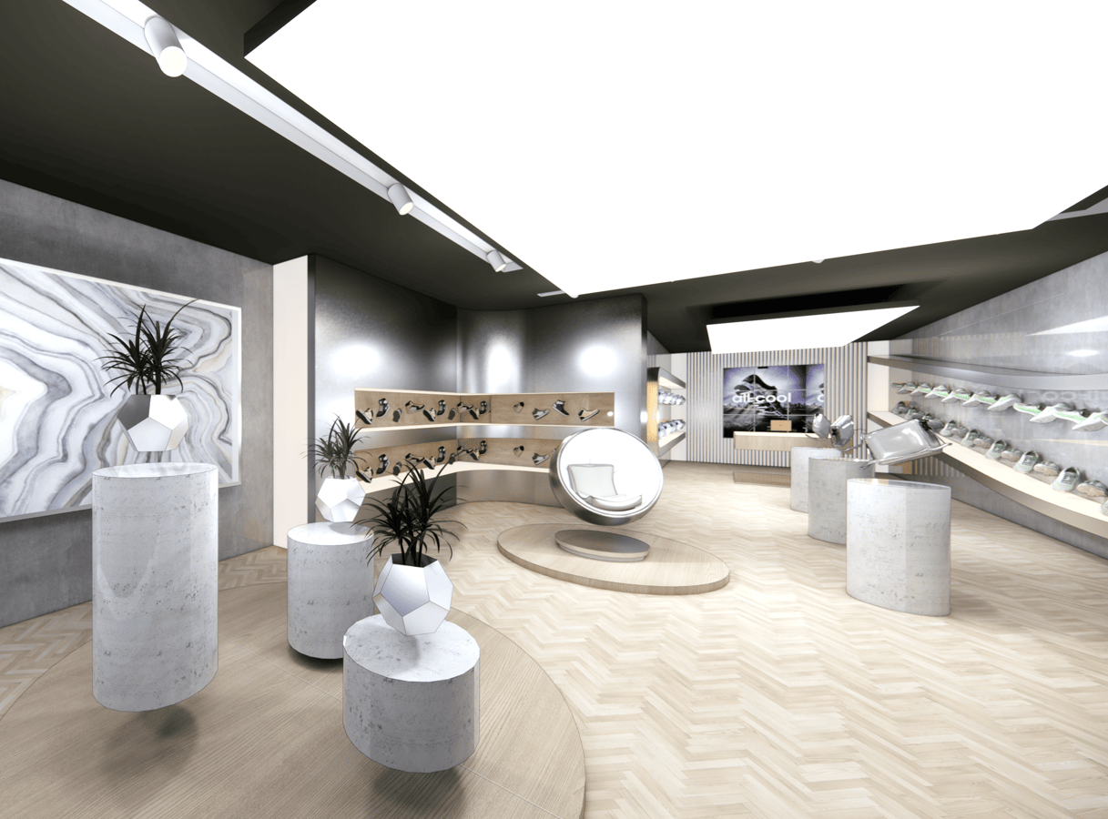 Flowlow, salg af leviterende Futuristiske produkter