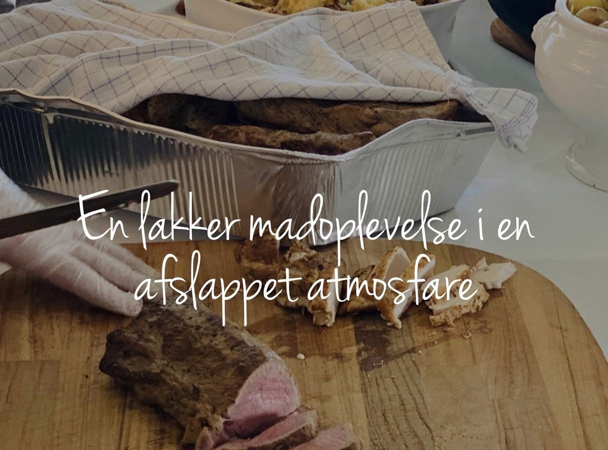 Salg af mad i huset, ud af huset, events, arrangementer