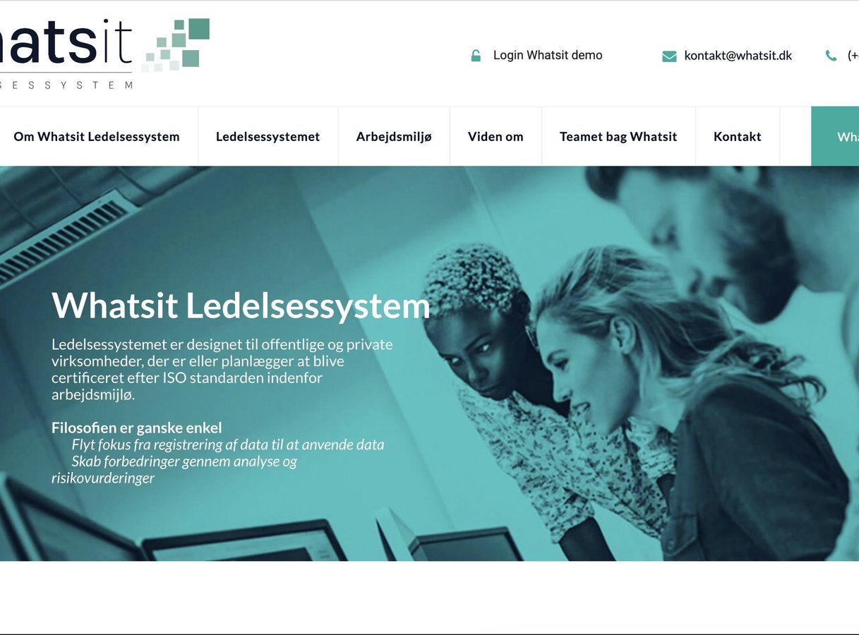 Søger investor til markedsføring af ledelsessystem