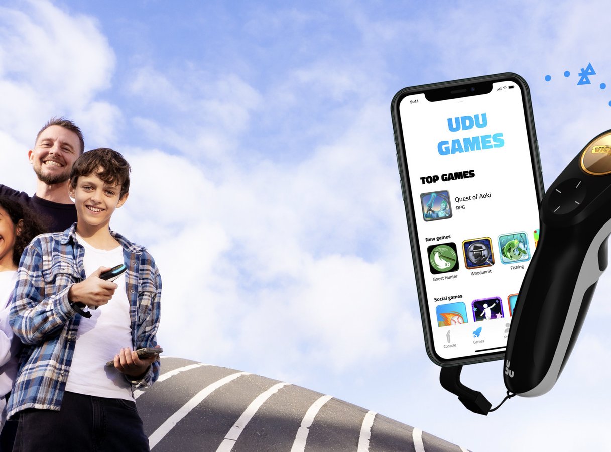 UDU - Revolutionerer mobil gaming med spatial controls