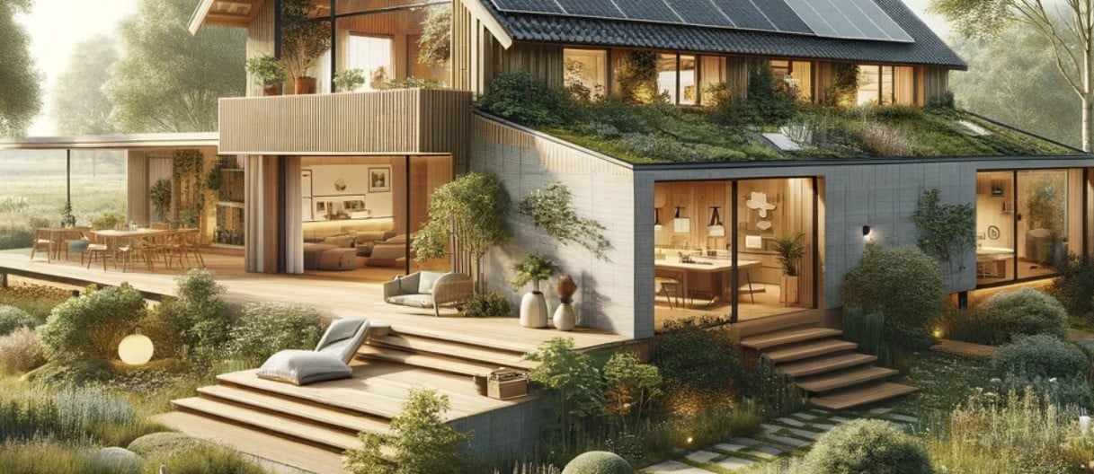 Opførelse af Danmarks mest bæredygtige enfamilievilla