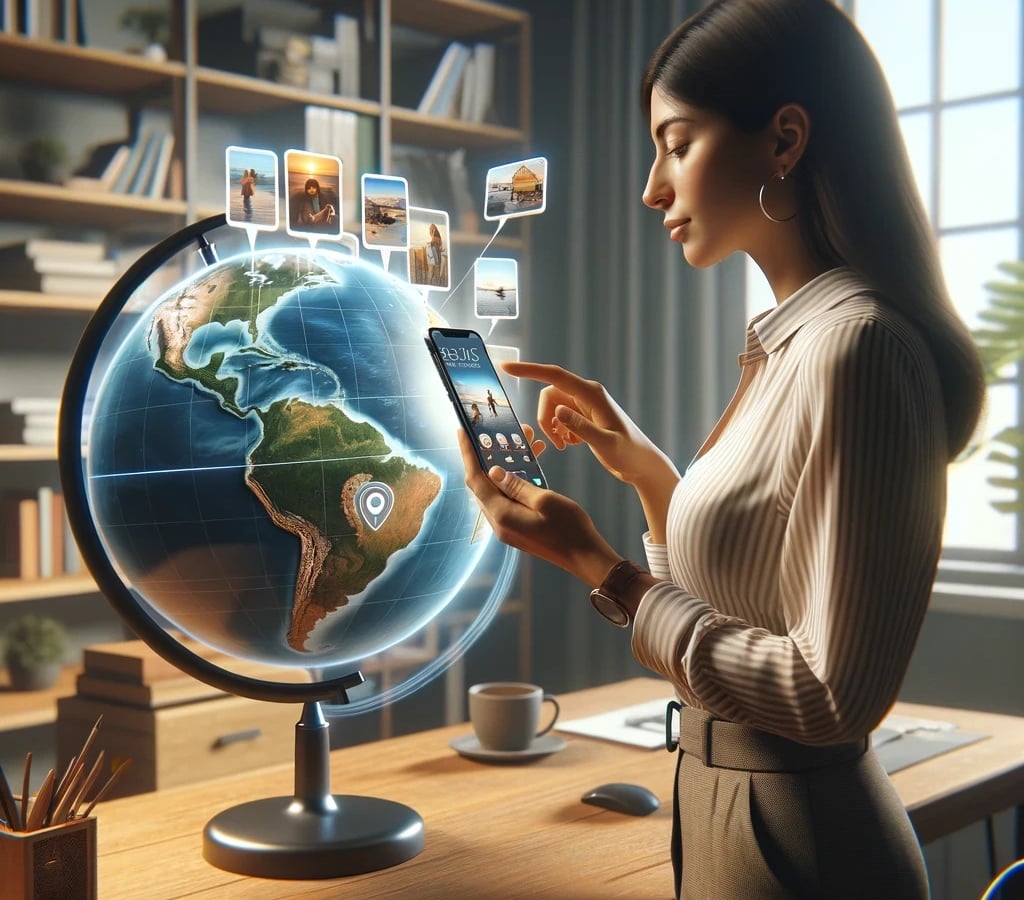 Tag et smugkig i fremtidens Globus Forbind del og spin!