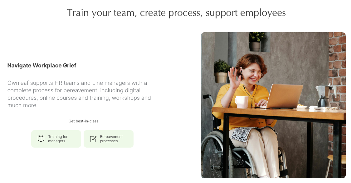 Complete HR Support System for Bereavement