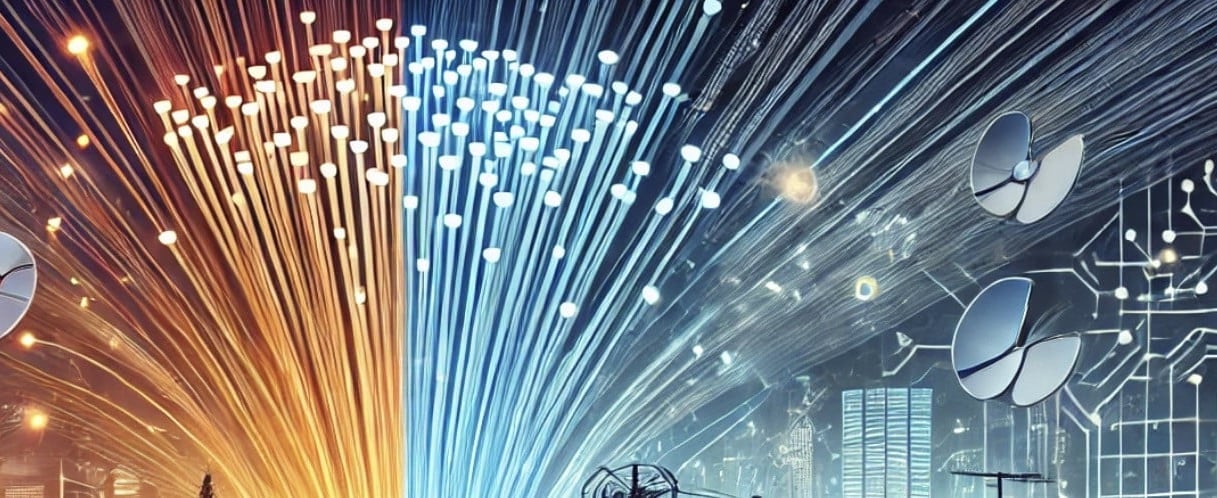 Internet og TV leverance på Fiber og Kabel TV