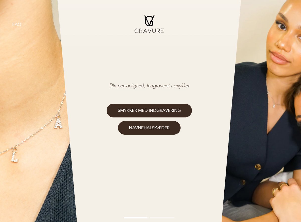 Gravure Jewelry salg af smykker