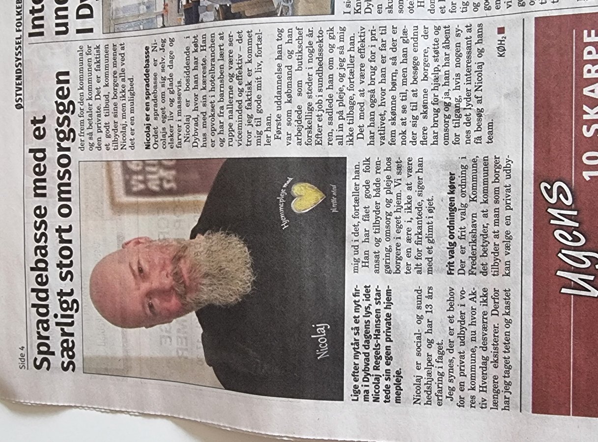 Nii's Hjemmepleje søger sparringspartner/mulig investor