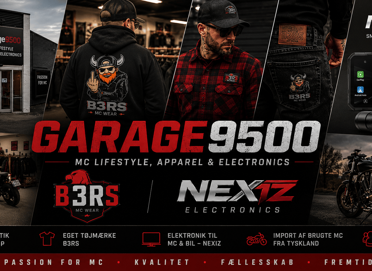 Garage9500 søger investor til vækst indenfor MC lifesty