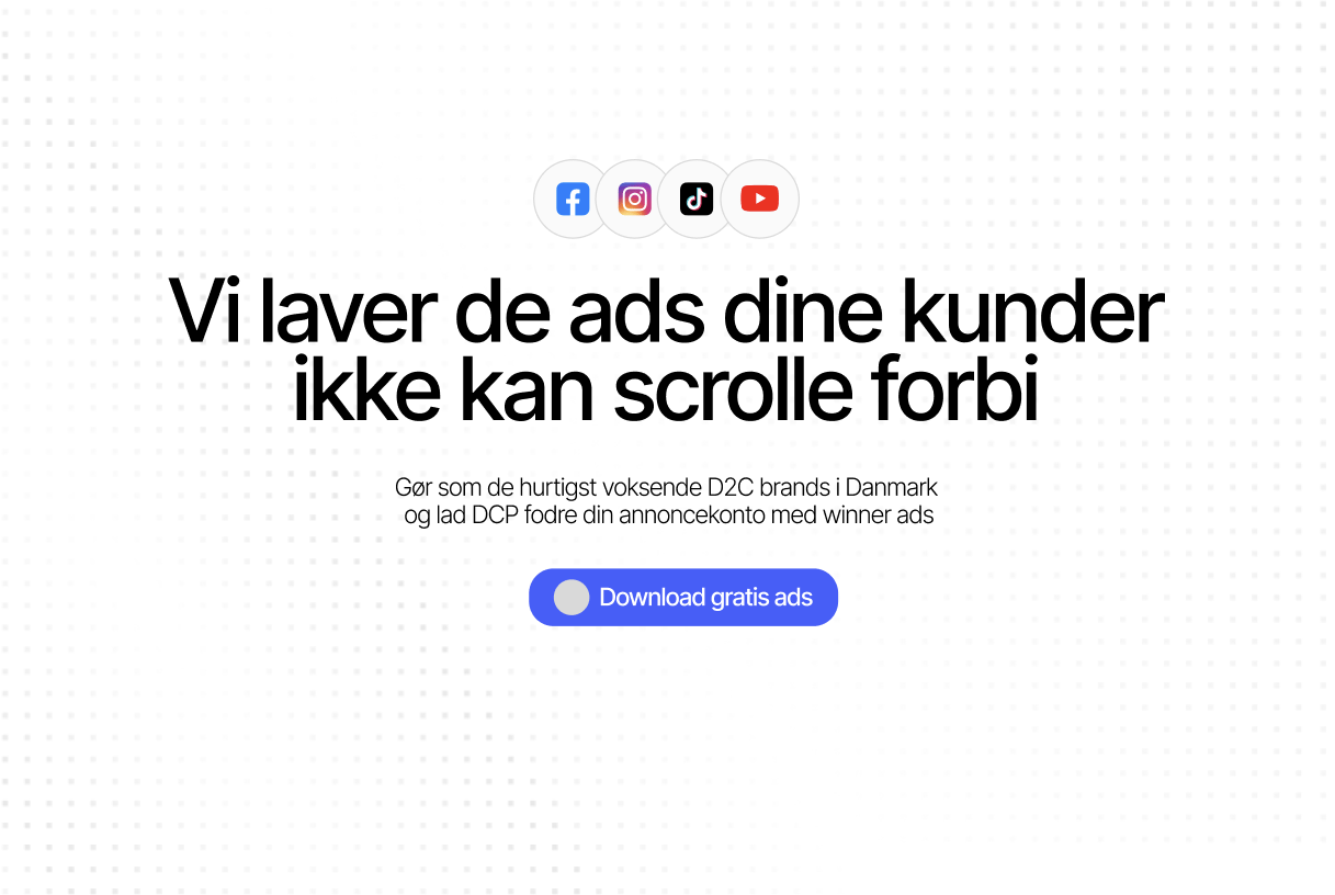 Content bureau søger investor/lån