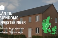 Ejendomsudlejning, søger lån til finansiering. 4-7% i rente.